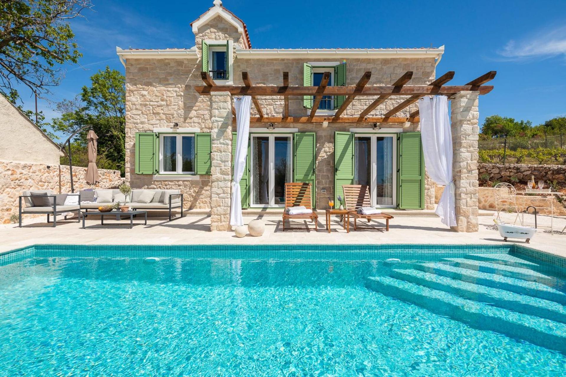 Cavalleria Rusticana With Heated Pool And Vineyard Villa Blizna Donja